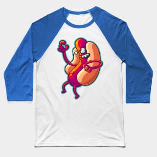 Hotdog Pincher Baseball T-Shirt